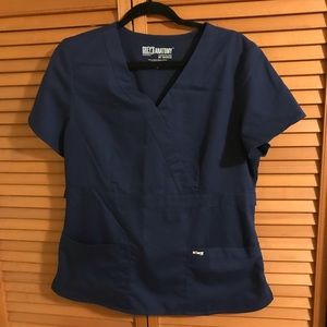 Greys Anatomy scrub top